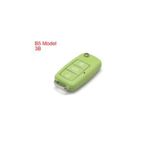 Remote Key Shell 3 Buttons With Waterproof(Green) for Volkswagen B5 Type 5pcs/lot