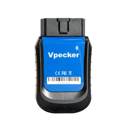 VPECKER E4 Phone Bluetooth Full System OBDII Scan Tool for Android Support ABS Bleeding/Battery/DPF/EPB/Injector/Oil Reset/TPMS