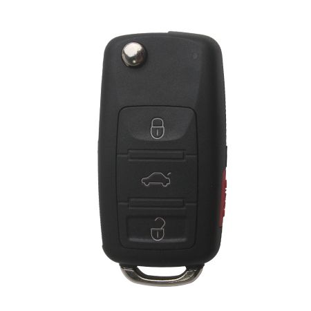 Remote Key Shell (3+1) Button For VW Touareg 5pcs/lot