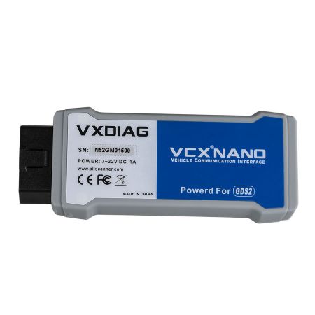 VXDIAG VCX NANO Multiple GDS2 and TIS2WEB Diagnostic/Programming System for GM/Opel