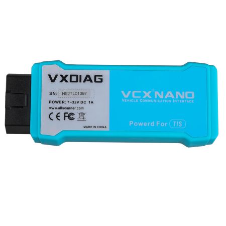 VXDIAG VCX NANO for TOYOTA TIS Techstream V12.00.127 Compatible with SAE J2534 WIFI Version