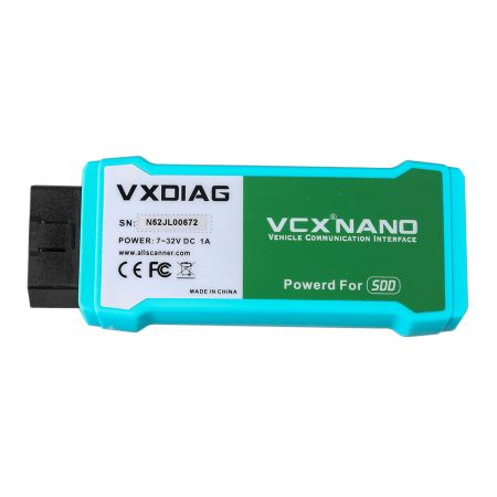 New Arrival VXDIAG VCX NANO SDD for LandRover/Jaguar WIFI Version Support all Protocols with Chuwi Hi10 Tablet