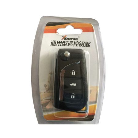 XHORSE Toyota Style Wireless Universal Remote Key 3 Buttons XN008 for VVDI Key Tool 5pcs/lot