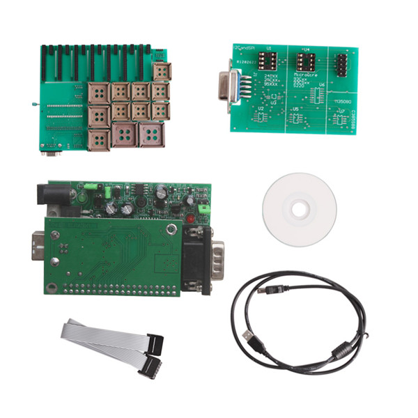 images of New UPA USB Programmer V1.2 with Full Adaptors