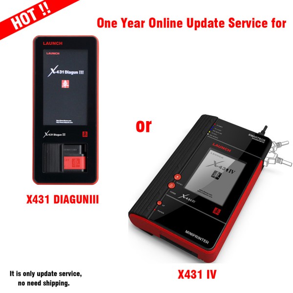images of One Year Online Update Service for X431 Diagun III/X431 IV/X431 V/X431 V+
