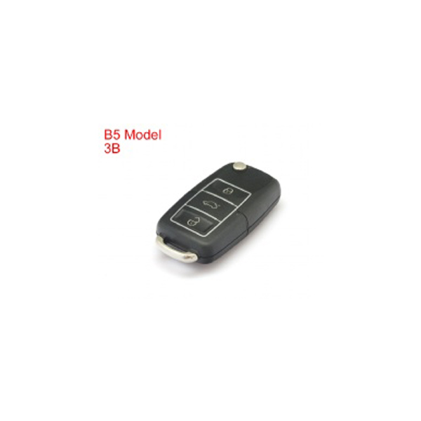 images of Remote Key Shell 3 Buttons With Waterproof(Black) for Volkswagen B5 Type 5pcs/lot