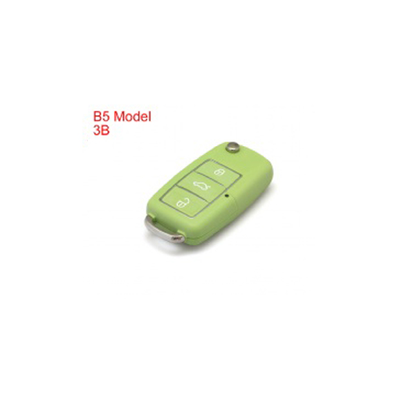 images of Remote Key Shell 3 Buttons With Waterproof(Green) for Volkswagen B5 Type 5pcs/lot