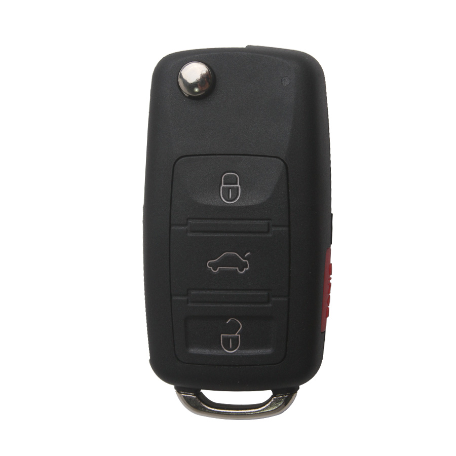 images of Remote Key Shell (3+1) Button For VW Touareg 5pcs/lot