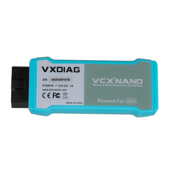 images of WIFI Version VXDIAG VCX NANO 5054 ODIS V4.3.3 Support UDS Protocol and Multi-language