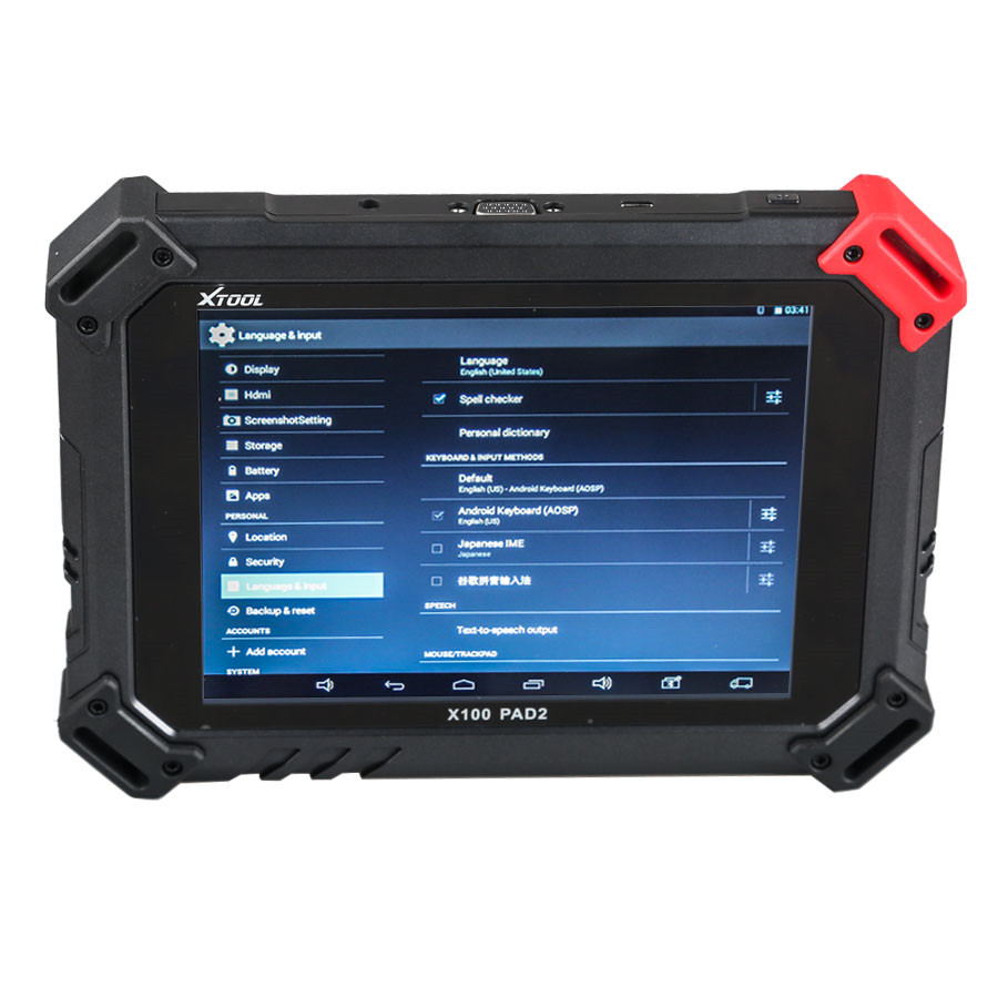 images of XTOOL X-100 PAD2 Pro Special Functions Expert with VW 4th & 5th IMMO