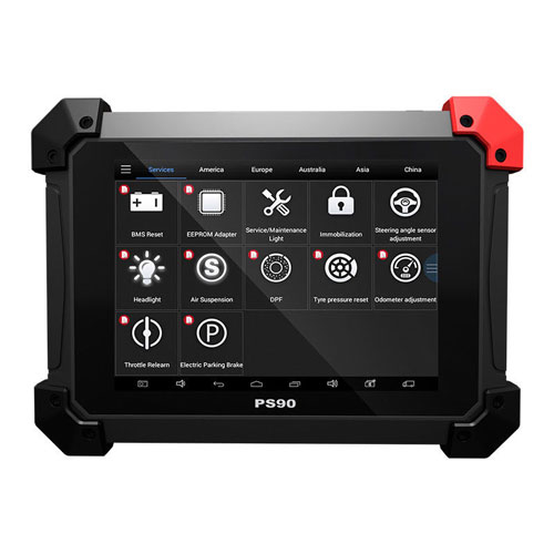images of XTool PS90 Tablet Vehicle Diagnostic Tool Support Wifi and Special Function
