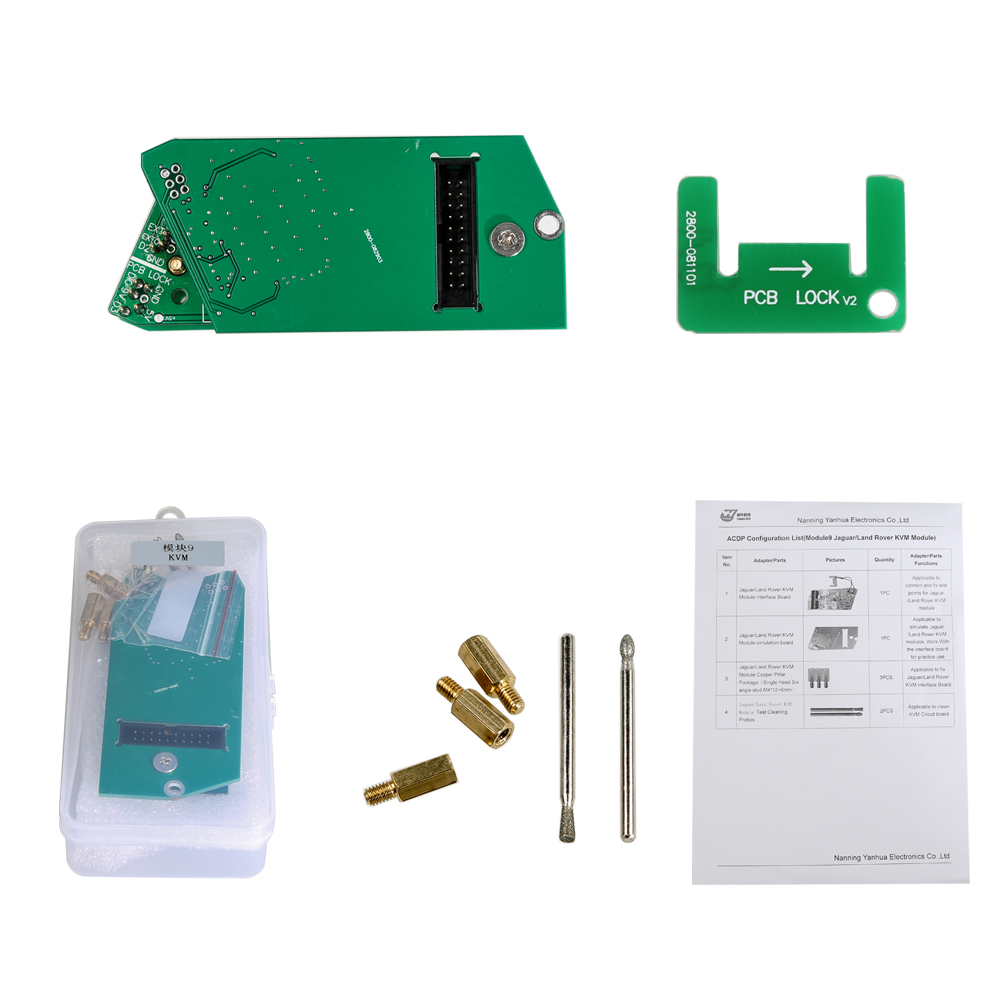 images of Yanhua Mini ACDP Module9 Land Rover Key Programming Support KVM from 2014-2018 Add Key & All Key Lost