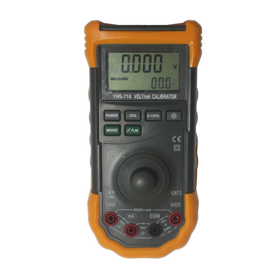 images of New YH-718 Loop Volt and MA Signal Source Process Calibrator Meter Tester