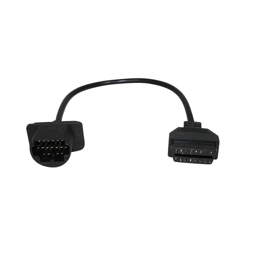 images of For Toyota 17 Pin to 16 Pin OBD OBD2 Adapter Cable