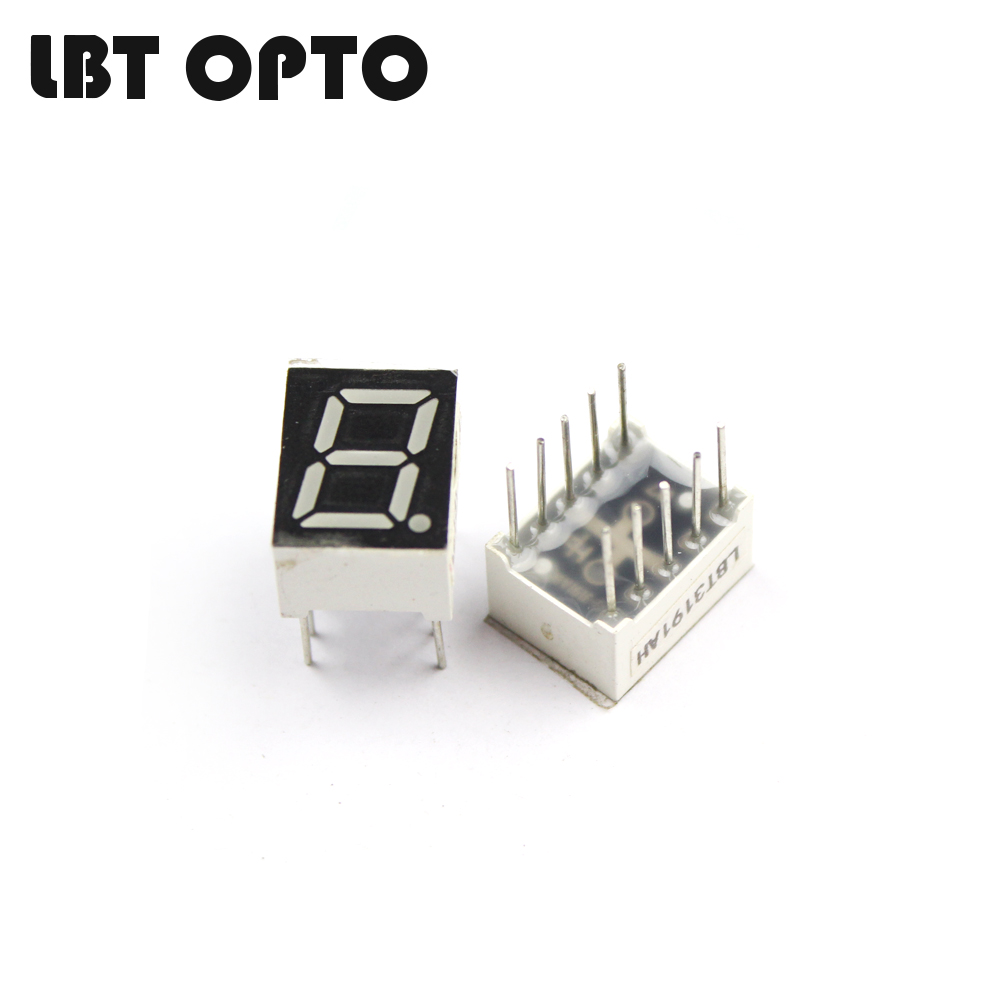 1 digit 0.39 inch led 7 segment display