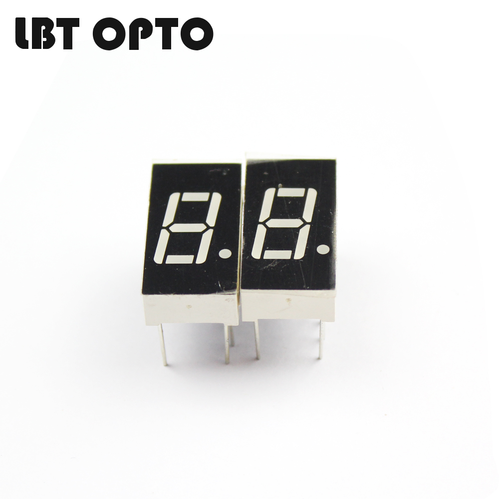 1 digit 0.4 inch led 7 segment display