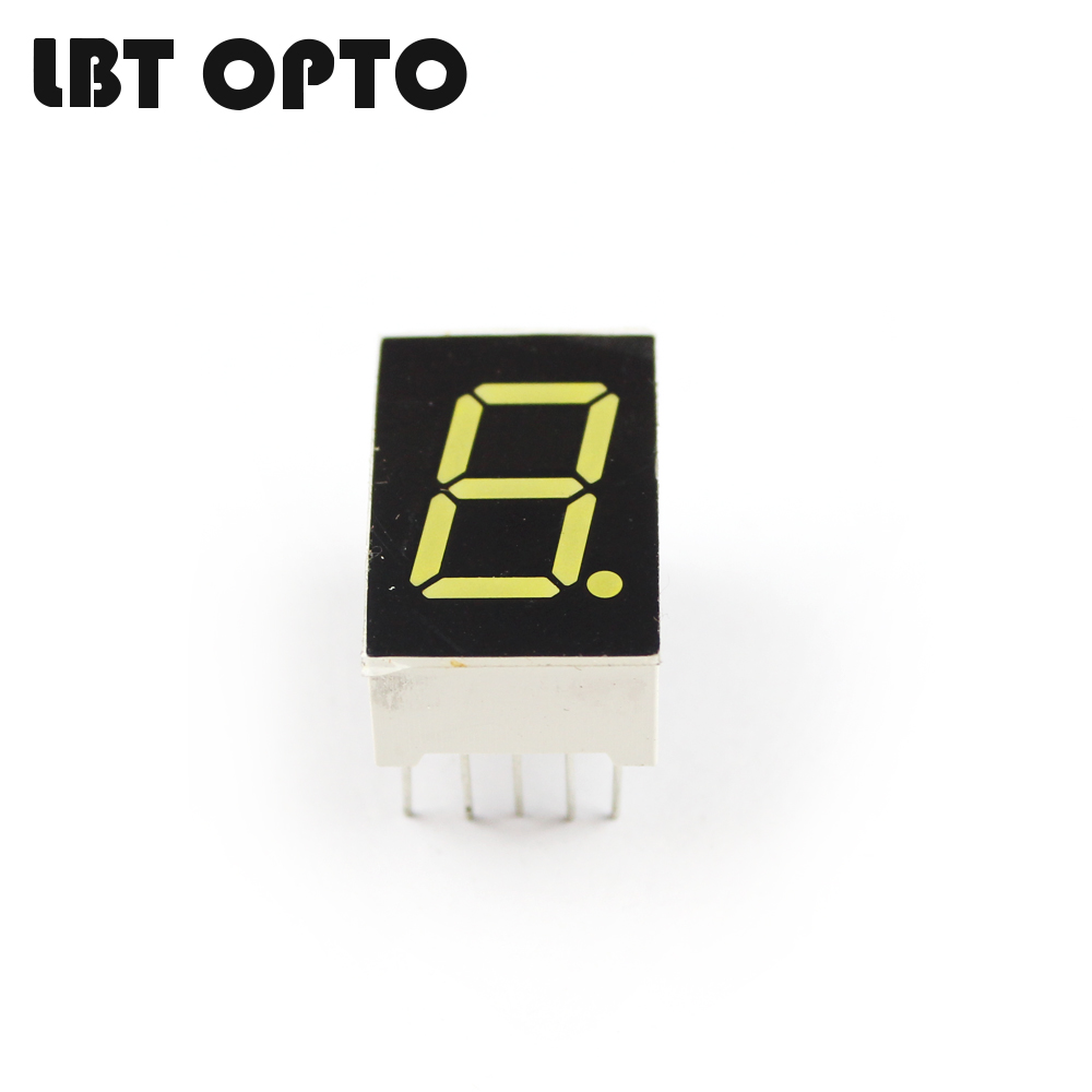 1 digit 0.52 inch led 7 segment display