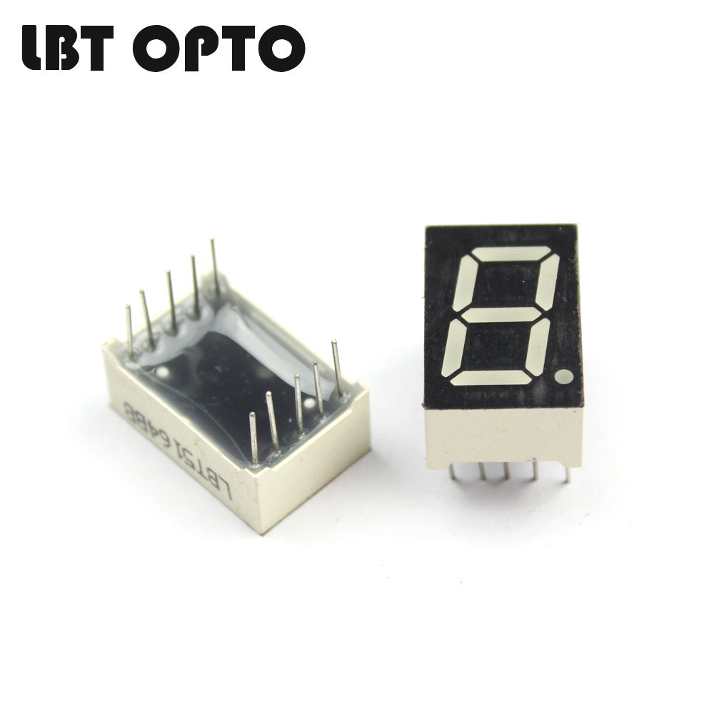 1 digit 0.56 inch led 7 segment display