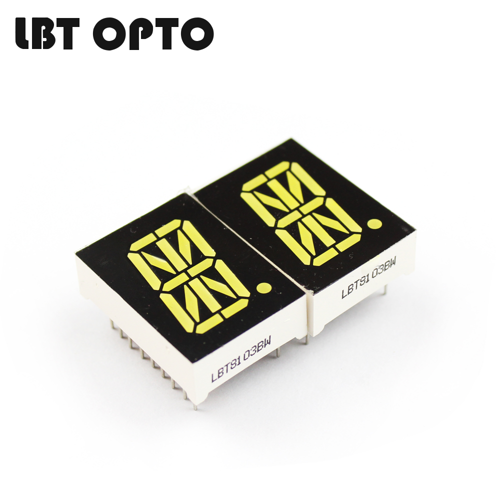 1 digit 0.8 inch led 13 segment display