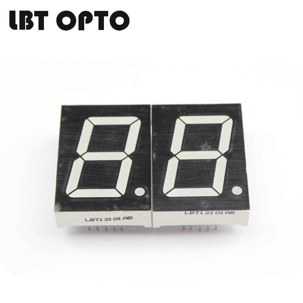 1 digit 1.2 inch led 7 segment display