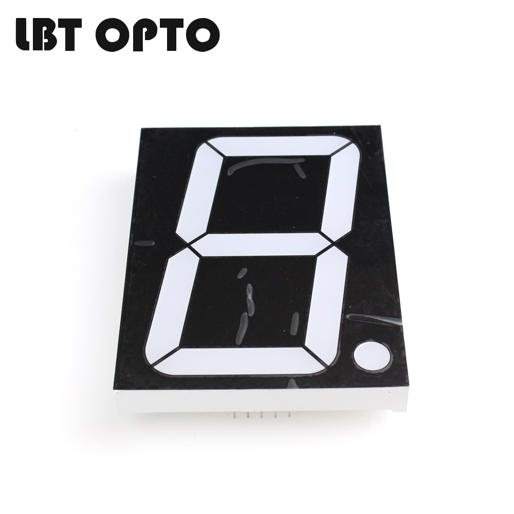 1 digit 5 inch led 7 segment display