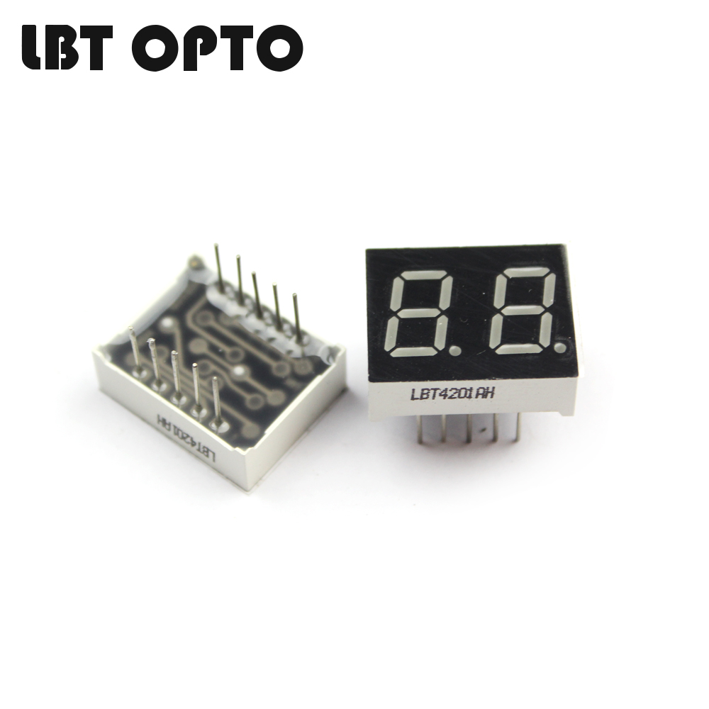 2 digit 0.4 inch led 7 segment display