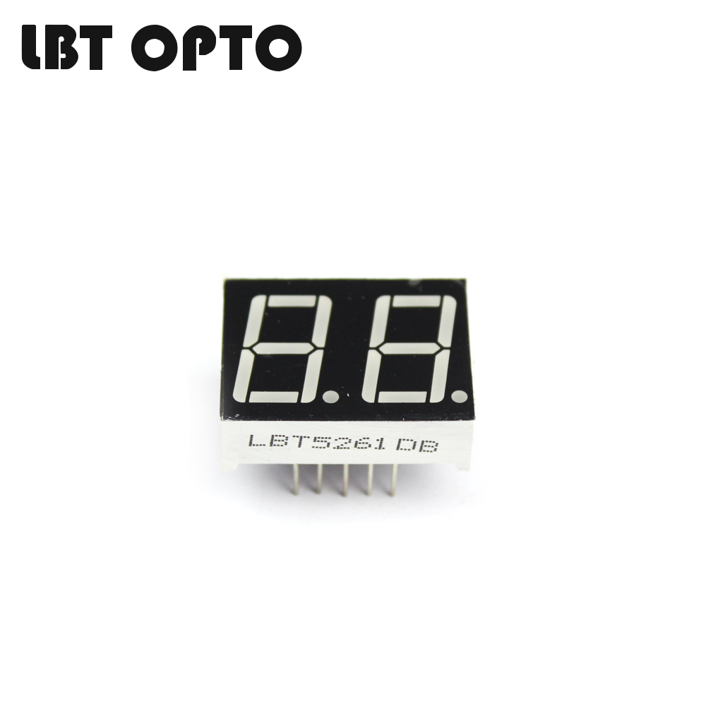 2 digit 0.56 inch led 7 segment display