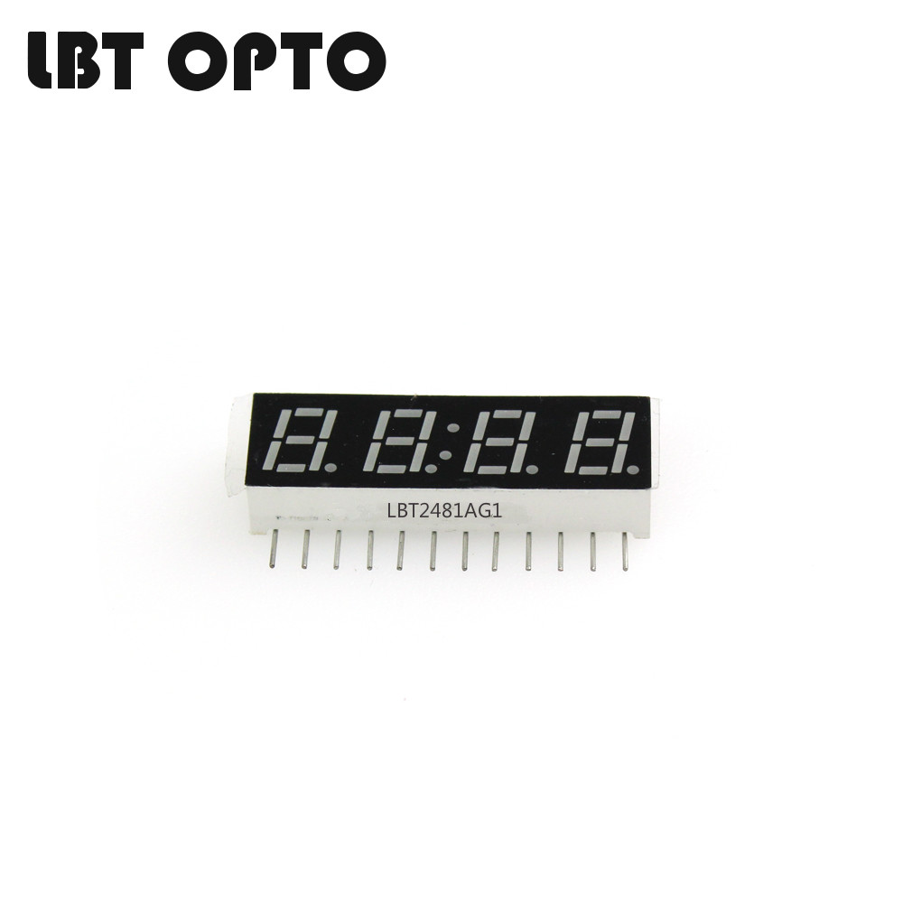 4 digit 0.28 inch led 7 segment display