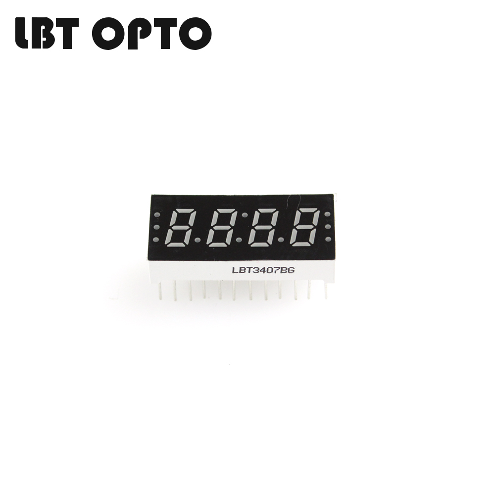 4 digit 0.3 inch led 7 segment display