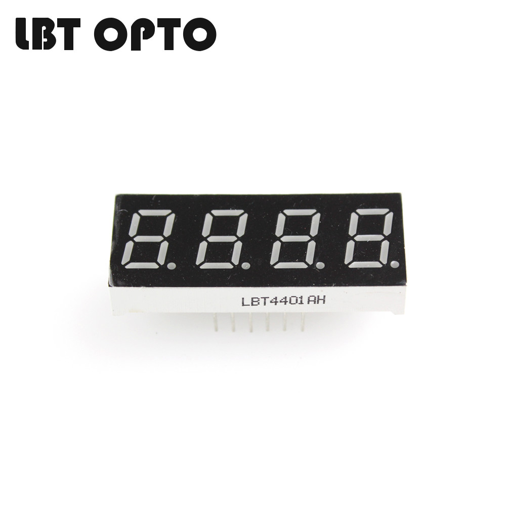 4 digit 0.4 inch led 7 segment display