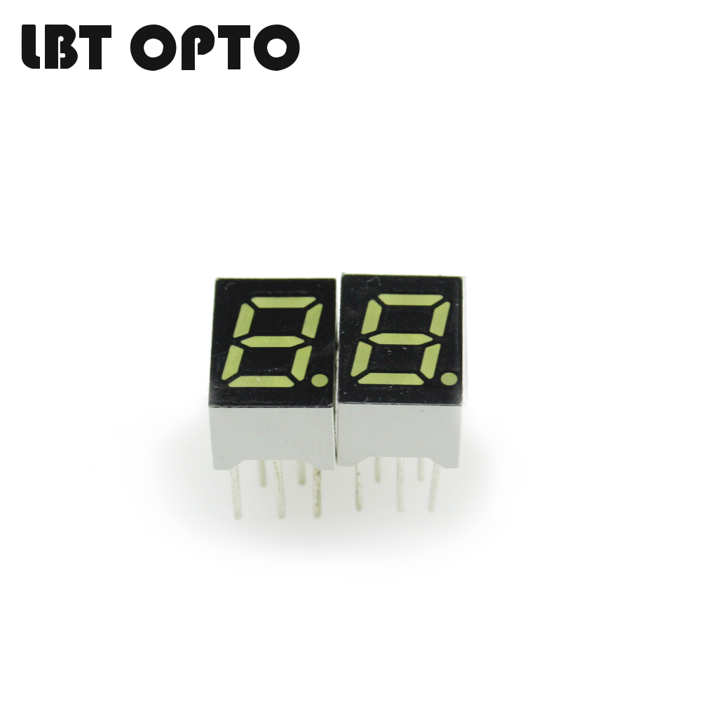 1 digit 0.28 inch led 7 segment display